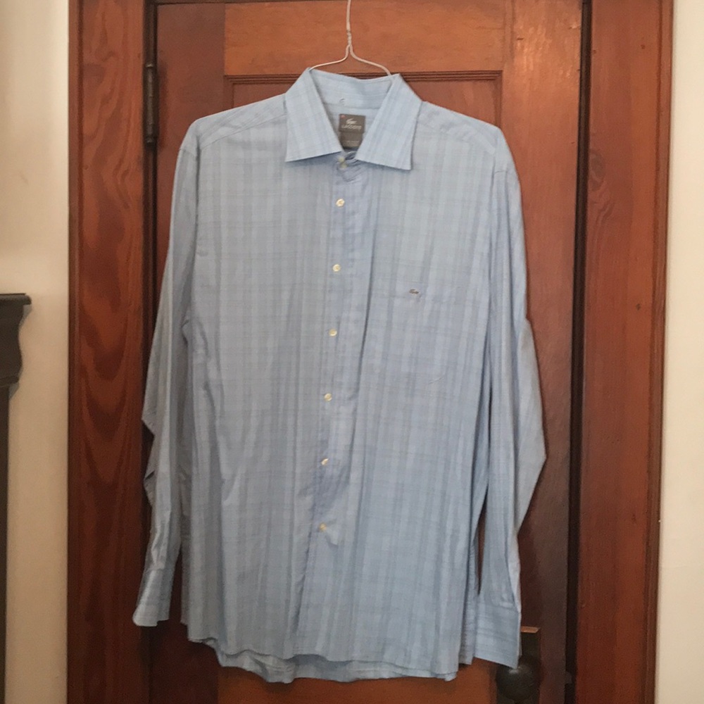Lacoste button up size 46 or xl